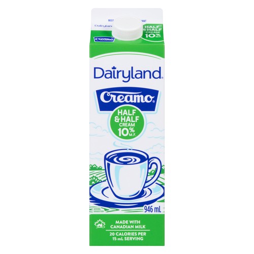 Dairyland 10% Half & Half Cream 946 ml