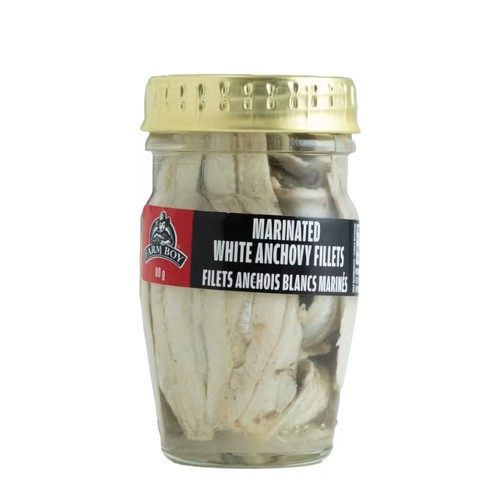 Farm Boy Marinated White Anchovy Fillets 80 g