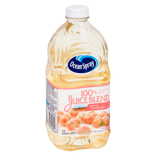 Ocean Spray 100% Juice White Cranberry 1.77 L (bottle)