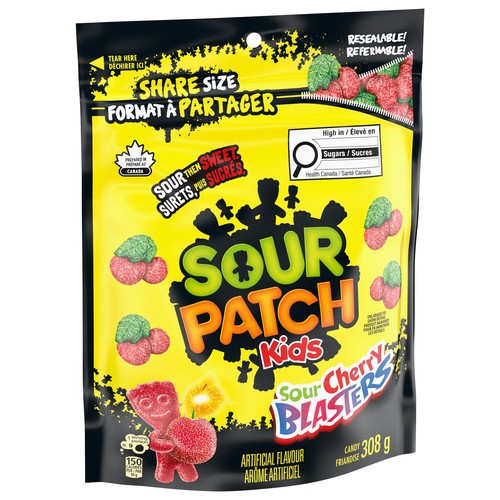 Sour Patch Kids Candy Sour Cherry Blasters 308 g