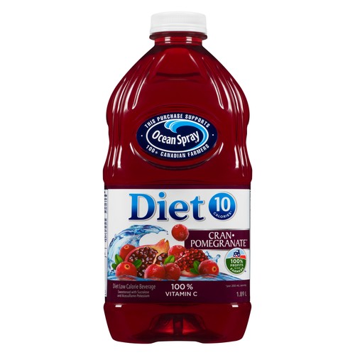 Ocean Spray Diet Beverage Cran-Pomegranate 1.89 L (bottle)
