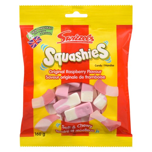 Swizzels Squashies Candy Original Raspberry 160 g