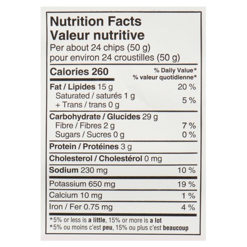 Old Dutch Rip-L Potato Chips Plain 220 g