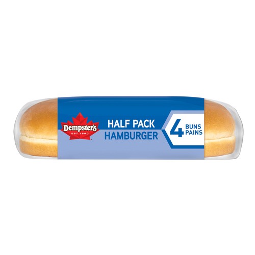 Dempster's Hamburger Buns Original 4 Pack 200 g