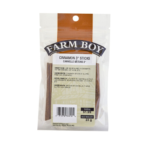 Farm Boy Cinnamon Sticks  23 g