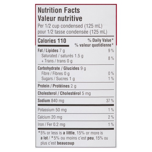 Campbell's Condensed Canned Soup Cream Of Chicken 284 ml