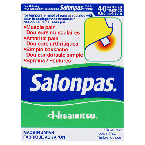 Salon Pas Pain Relieving Patch 40 EA