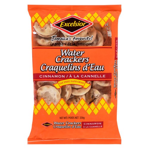 Excelsior Water Crackers Cinnamon 336 g