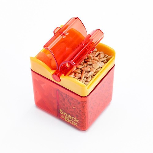 Drink in the Box For Baby Orange Snack Container 