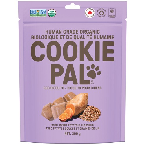 Cookie Pal Dog Biscuits Sweet Potato & Flaxseed Recipe 300 g