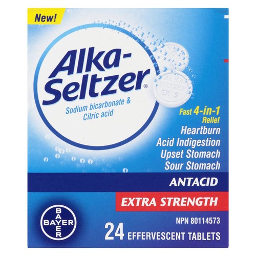 Alka Seltzer Extra Strength Tablets 24 Count
