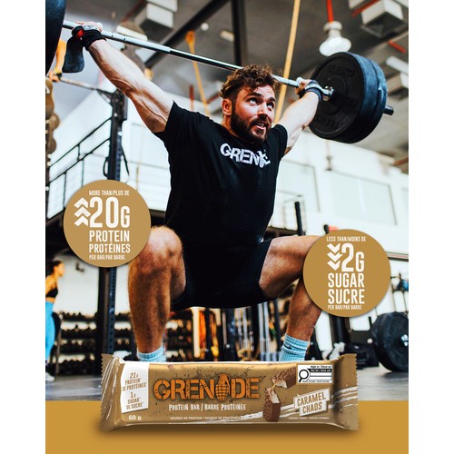 Grenade Protein Bar Caramel Chaos 60 g