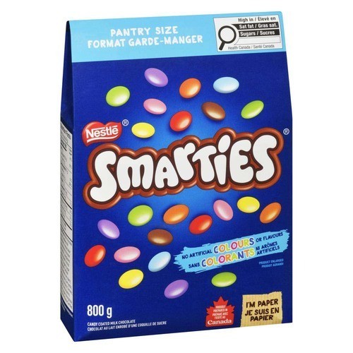 Smarties Candy Coated Milk Chocolate Pantry Size 800 g