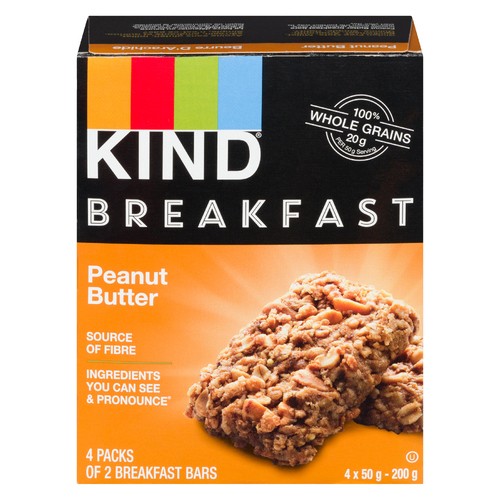 Kind Breakfast Bar Peanut Butter 4 x 50 g