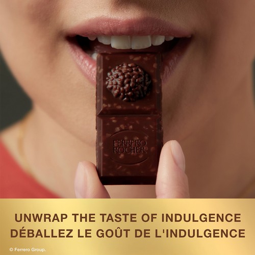 Ferrero Canada Dark Chocolate Tablet Bar Hazelnut & Salted Caramel 90 g