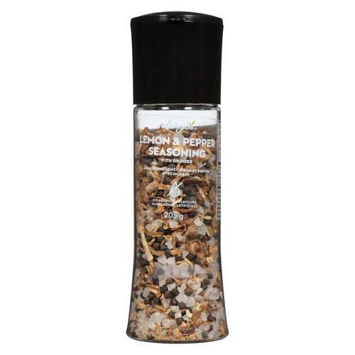 Longo's Seasoning Grinder Lemon & Pepper 205 g