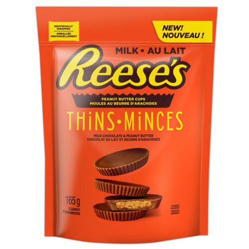 Reese's Milk Chocolate Cups Thins Peanut Butter 165 g