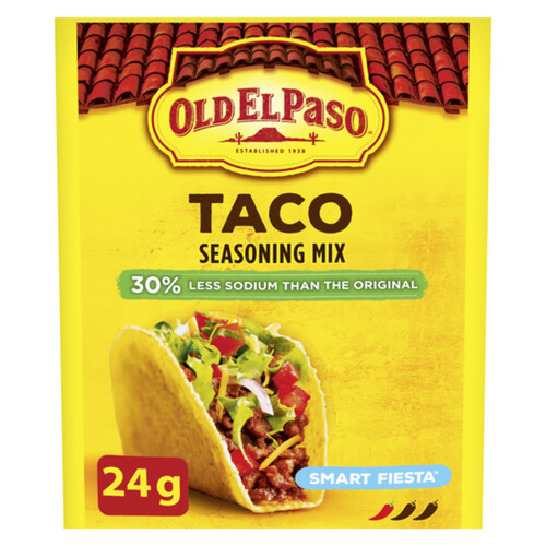 Old El Paso Taco Seasoning Mix Smart Fiesta 24 g