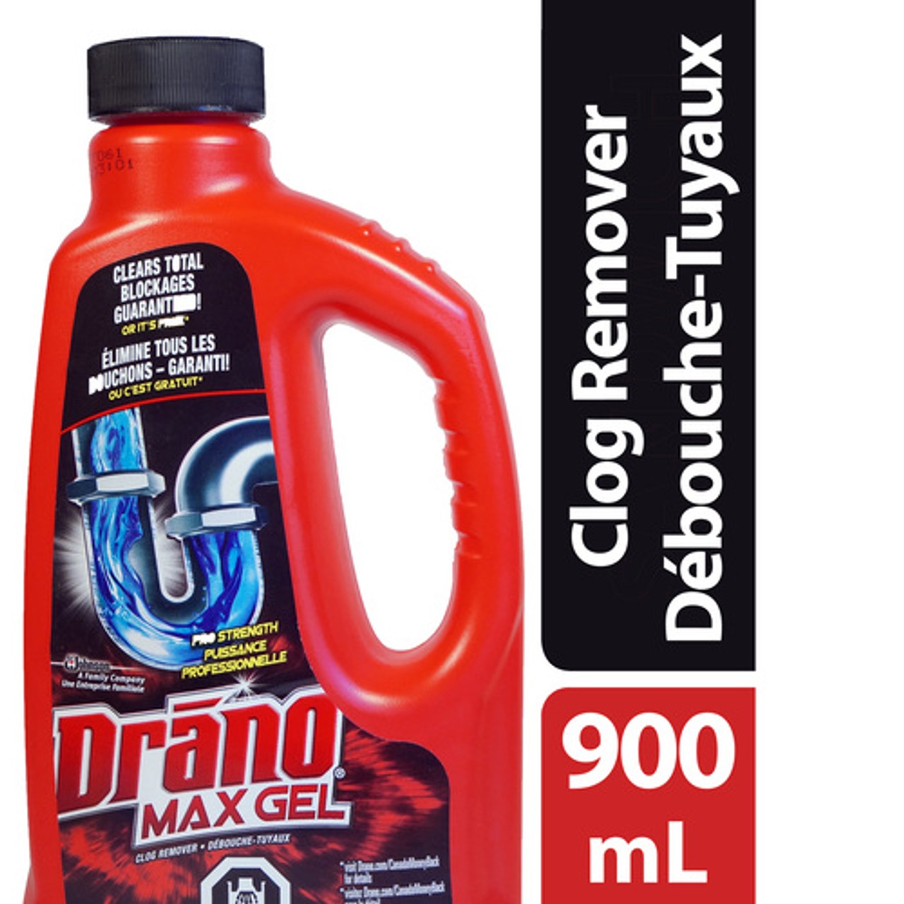 Drano® Max Gel - 900 ML Bottle S-19095 - View #2