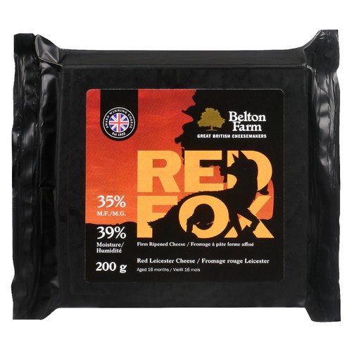 Coombe Cheese Castle Aged Red Fox Leicester 200 g