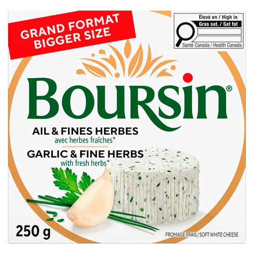 Boursin Cheese Garlic & Fine Herb 250 g