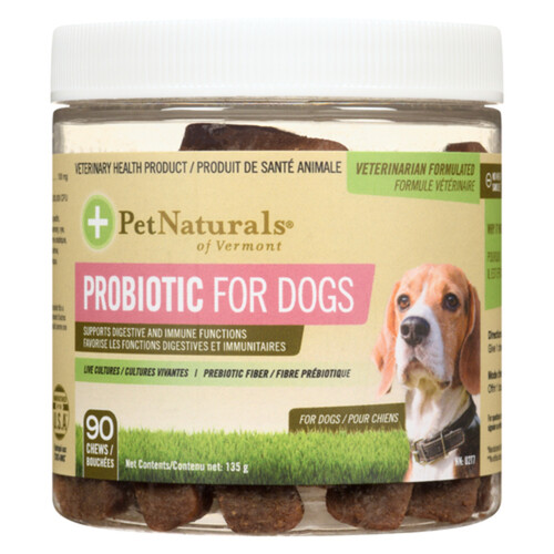 Pet Naturals Pet Supplement Probiotic For Dogs 90 EA