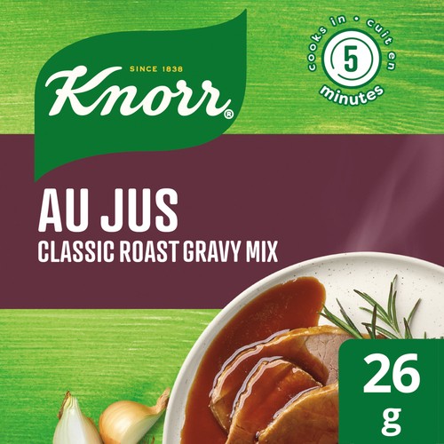 Knorr Sauce Classic Gavy Au Jus For A Traditional Au Jus Perfect Over Steak 26 g