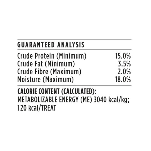 Milk-Bone Comfort Chews Small Dog Treats Bar With Beef 210 g