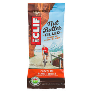 Clif Nut Energy Bar Butter Filled Chocolate Peanut 50 g