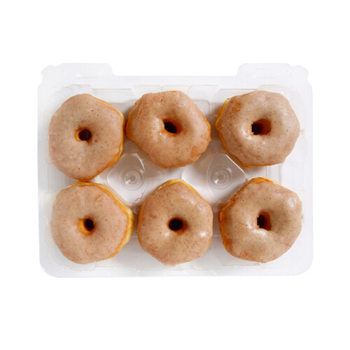 CT Bakery Mini Donuts Eggnog 6 Pack 252 g (frozen)