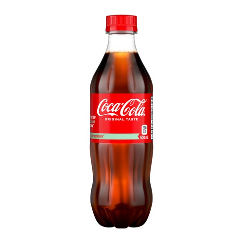 Coca-Cola Soda 500 ml (bottle)