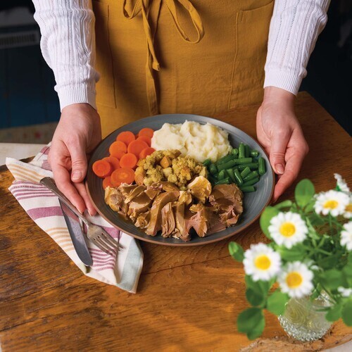 Pebbles Frozen Dinner Meals Roast Turkey 600 g