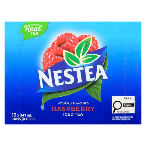 Nestea Iced Tea Raspberry 12 x 341 ml (cans)