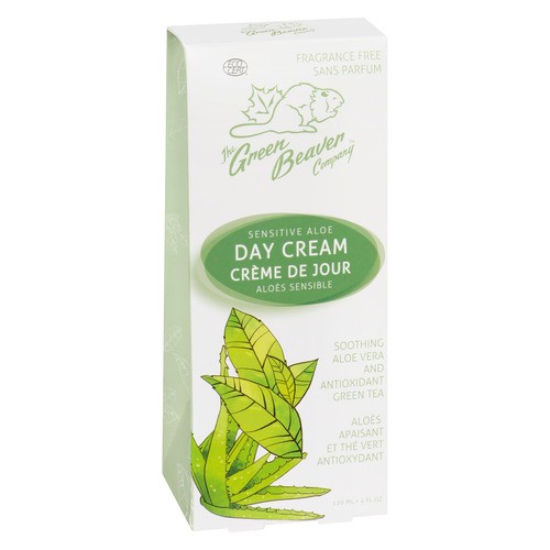 The Green Beaver Company Day Cream Aloe Vera And Green Tea 120 ml