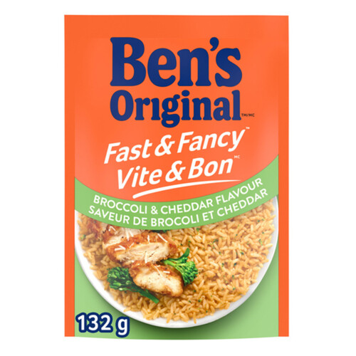 Ben's Original Fast & Fancy Rice Broccoli & Cheddar Flavour 132 g