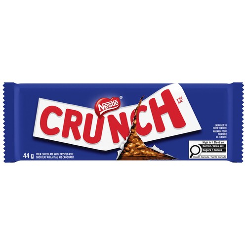 Nestlé Crunch Milk Chocolate Bar With Crisped Rice 44 g