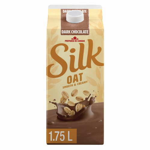 Silk Dairy-Free Plant Based Oat Beverage Dark Chocolate Flavour 1.75 L