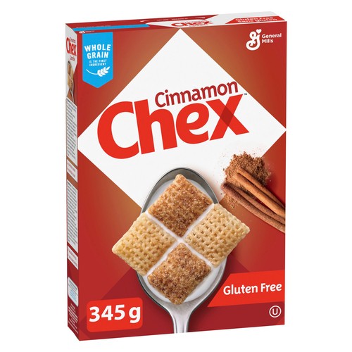 Chex Gluten-Free Breakfast Cereal Cinnamon Whole Grains 345 g