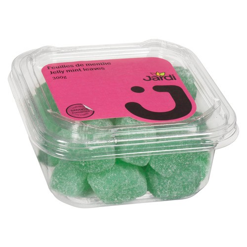 Les Aliments Jardi Jelly Mint Leaves 300 g