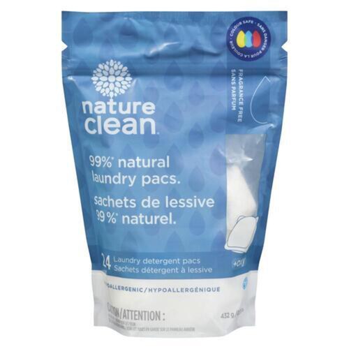 Nature Clean Laundry Detergent Pacs 432 g