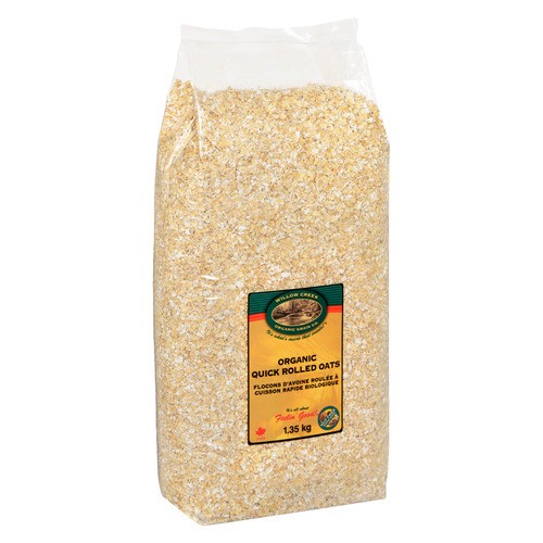 Willow Creek Organic Quick Rolled Oats 1.35 kg
