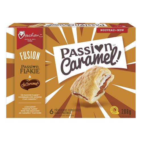 Vachon Pastry Passion Flakie Caramel 6 Pack 288 g