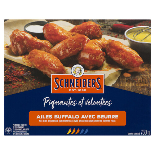 Schneiders Frozen Chicken Wings Extra Buttery Buffalo 750 g