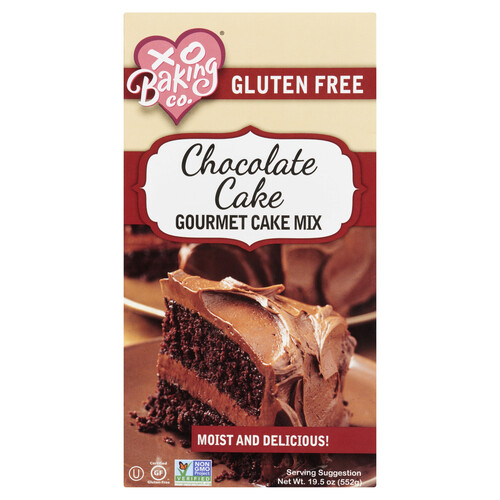 XO Baking Gluten-Free Cake Mix Chocolate 532 g