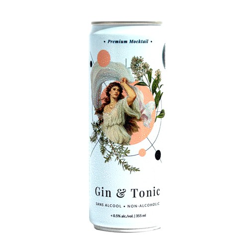 Statera Spirits Non Alcohol Gin And Tonic 355 ml (can)