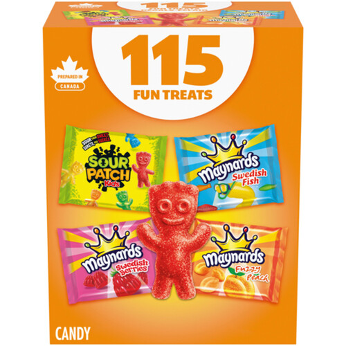 Maynards Candy Assortment For Halloween 115 Packs 1.43 Kg