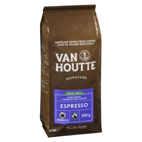 Van Houtte Organic Decaf Espresso Coffee 300 g