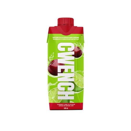 Cwench Sports Hydration Drink Cherry Lime 500 ml