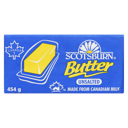 Scotsburn Butter Unsalted 454 g