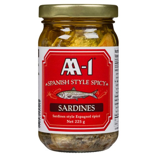 AA-1 Sardines Spanish Style Spicy 225 g